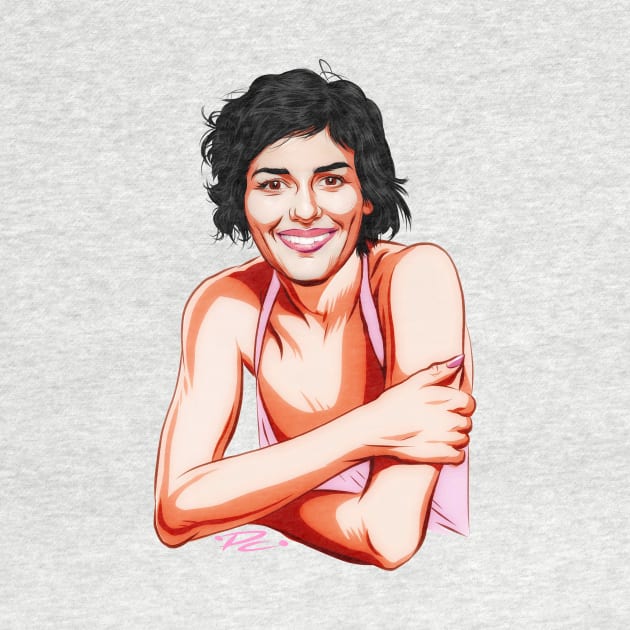 Audrey Tautou - An illustration by Paul Cemmick by PLAYDIGITAL2020